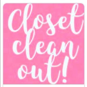 Closet Purge Coming Soon